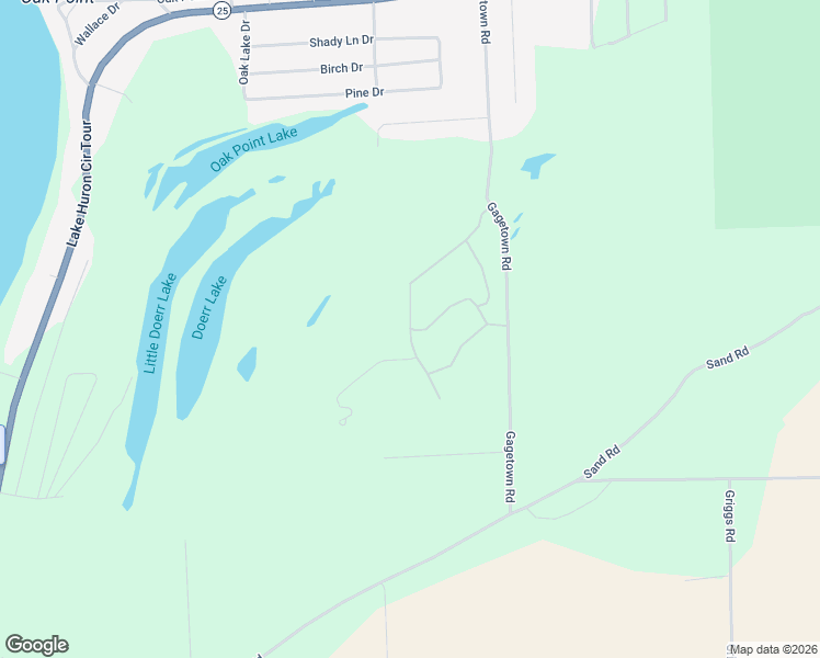 map of restaurants, bars, coffee shops, grocery stores, and more near Kilkenny Drive in Caseville