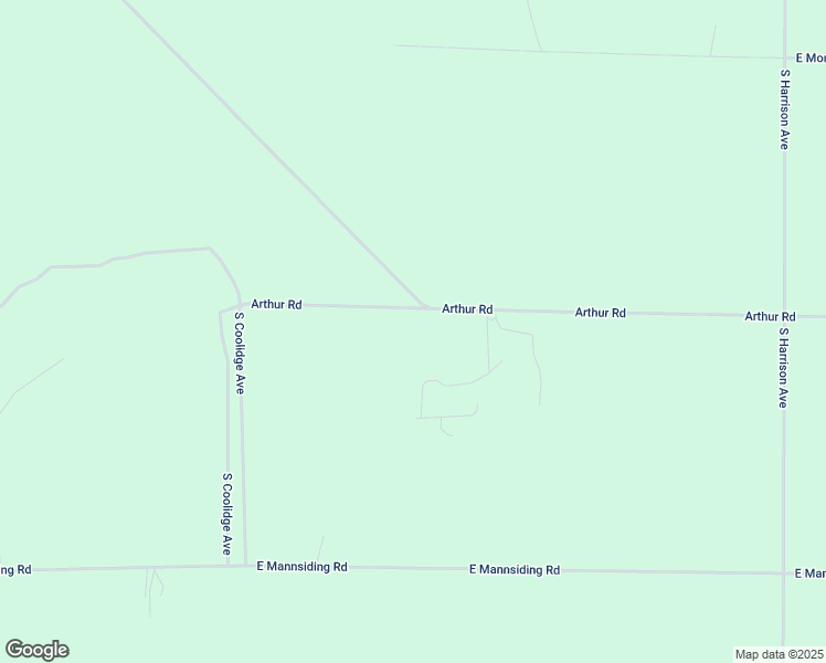 map of restaurants, bars, coffee shops, grocery stores, and more near Arthur Road in Harrison