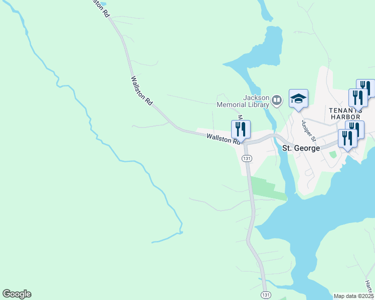 map of restaurants, bars, coffee shops, grocery stores, and more near 48 Walleston Road in Saint George