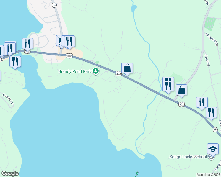 map of restaurants, bars, coffee shops, grocery stores, and more near 26 Lancelot Road in Naples