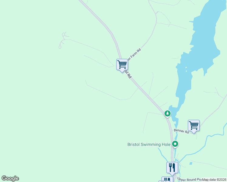 map of restaurants, bars, coffee shops, grocery stores, and more near 24 Christian Hill Road in Bristol