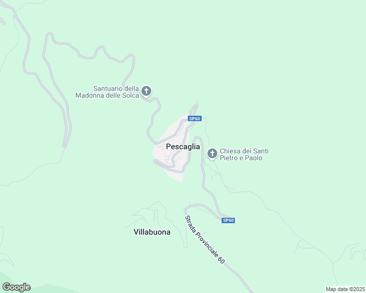 map of restaurants, bars, coffee shops, grocery stores, and more near 20 Via di Pescaglia in Pescaglia