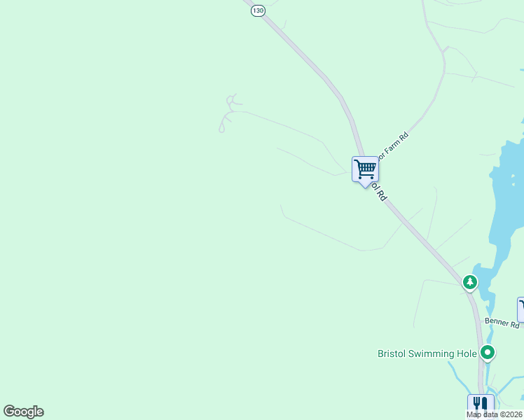 map of restaurants, bars, coffee shops, grocery stores, and more near 53 Christian Hill Road in Bristol