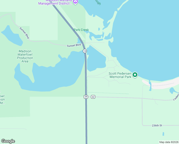 map of restaurants, bars, coffee shops, grocery stores, and more near Highway 19 in Madison