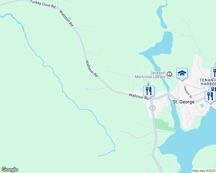 map of restaurants, bars, coffee shops, grocery stores, and more near 48 Walleston Road in Saint George