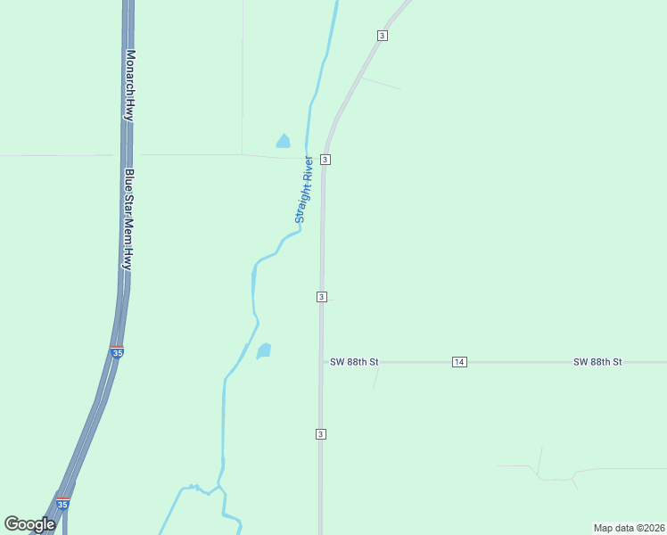 map of restaurants, bars, coffee shops, grocery stores, and more near 8579 County Road 3 in Owatonna