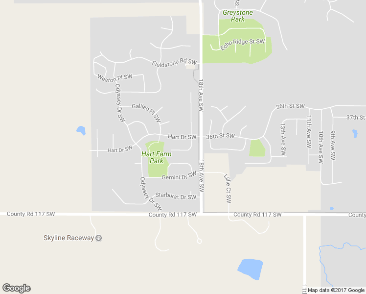 map of restaurants, bars, coffee shops, grocery stores, and more near 3747 David Lane Southwest in Rochester