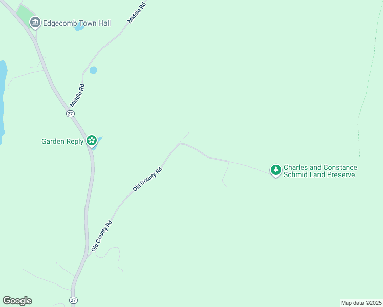 map of restaurants, bars, coffee shops, grocery stores, and more near 20 Old County Road in Edgecomb