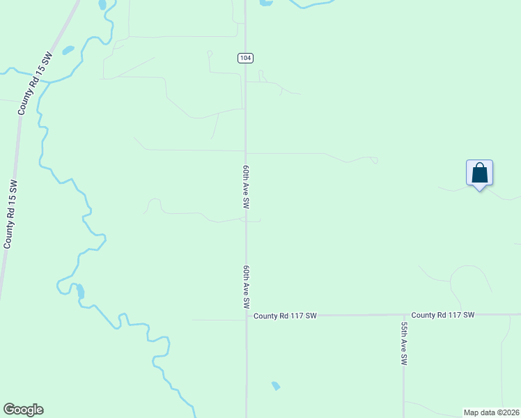 map of restaurants, bars, coffee shops, grocery stores, and more near 3504-3998 County Road 104 in Rochester