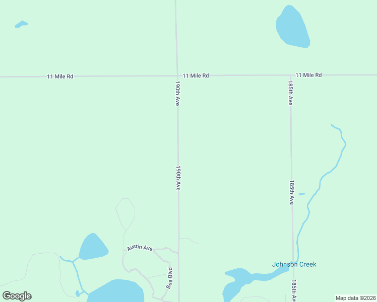 map of restaurants, bars, coffee shops, grocery stores, and more near 10686 190th Avenue in Le Roy