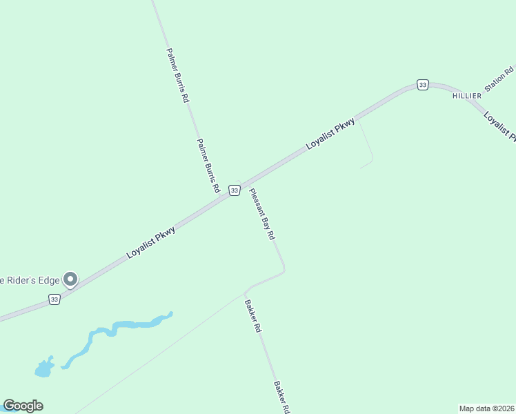 map of restaurants, bars, coffee shops, grocery stores, and more near 22 Pleasant Bay Road in Prince Edward County