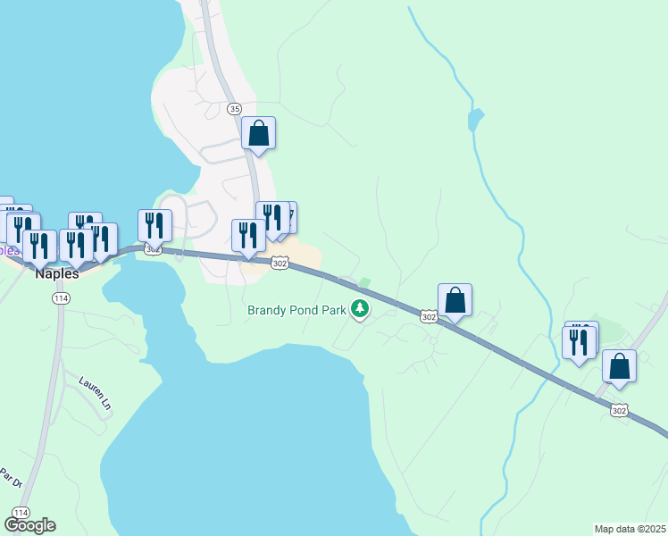 map of restaurants, bars, coffee shops, grocery stores, and more near 37 Brandy View Terrace in Naples