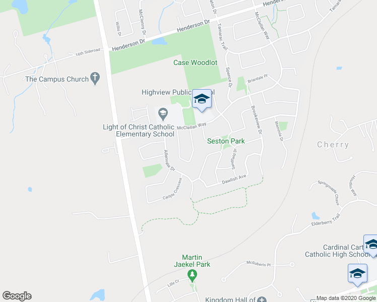 map of restaurants, bars, coffee shops, grocery stores, and more near in Aurora
