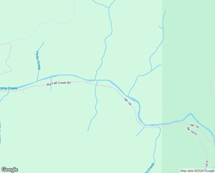 map of restaurants, bars, coffee shops, grocery stores, and more near 43599 Big Fall Creek Road in Fall Creek