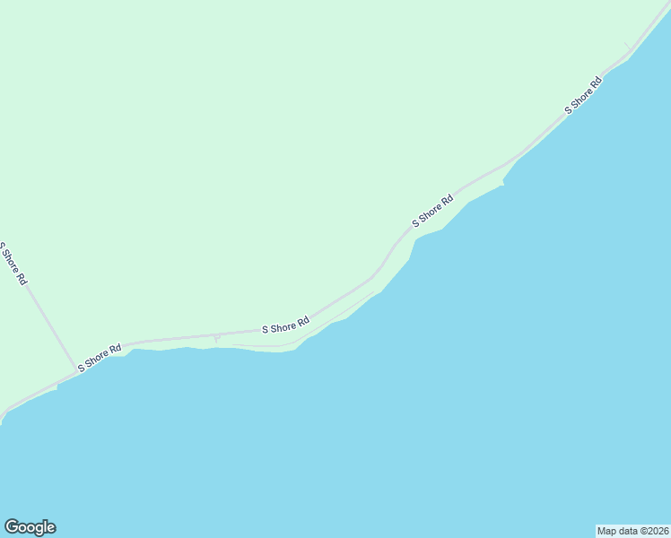 map of restaurants, bars, coffee shops, grocery stores, and more near 20456 South Shore Road in Three Mile Bay