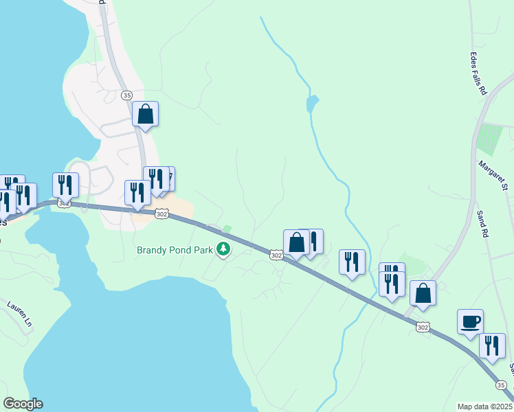 map of restaurants, bars, coffee shops, grocery stores, and more near 17 Brookhollow Road in Naples