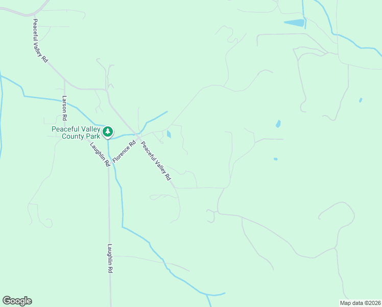 map of restaurants, bars, coffee shops, grocery stores, and more near 85055 Peaceful Valley Road in Eugene