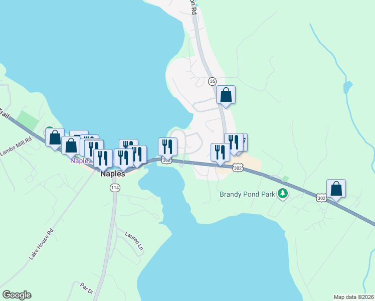 map of restaurants, bars, coffee shops, grocery stores, and more near 22 Goodridge Drive in Naples