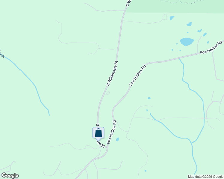 map of restaurants, bars, coffee shops, grocery stores, and more near 85025 South Willamette Street in Eugene