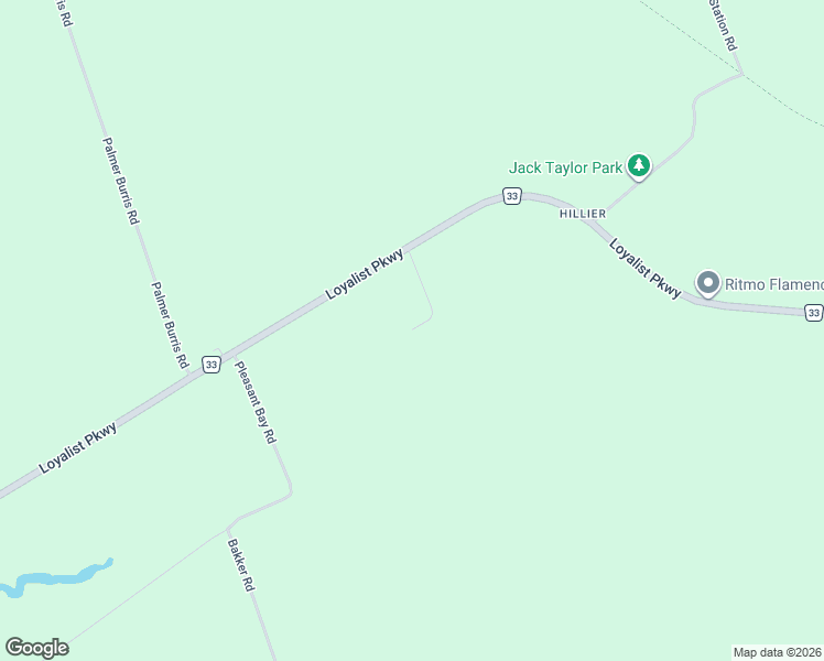 map of restaurants, bars, coffee shops, grocery stores, and more near 45 Stapleton Road in Prince Edward County