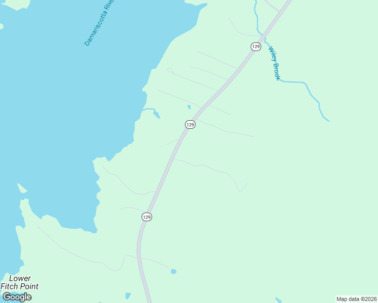 map of restaurants, bars, coffee shops, grocery stores, and more near 390 Maine 129 in South Bristol