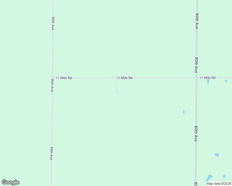 map of restaurants, bars, coffee shops, grocery stores, and more near 8555 Ashton Road in Evart