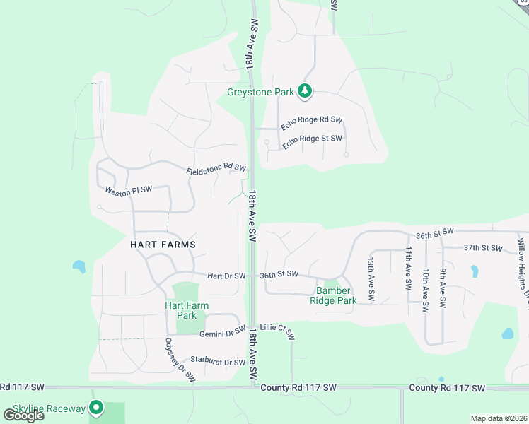 map of restaurants, bars, coffee shops, grocery stores, and more near 1729 Juniper Lane Southwest in Rochester