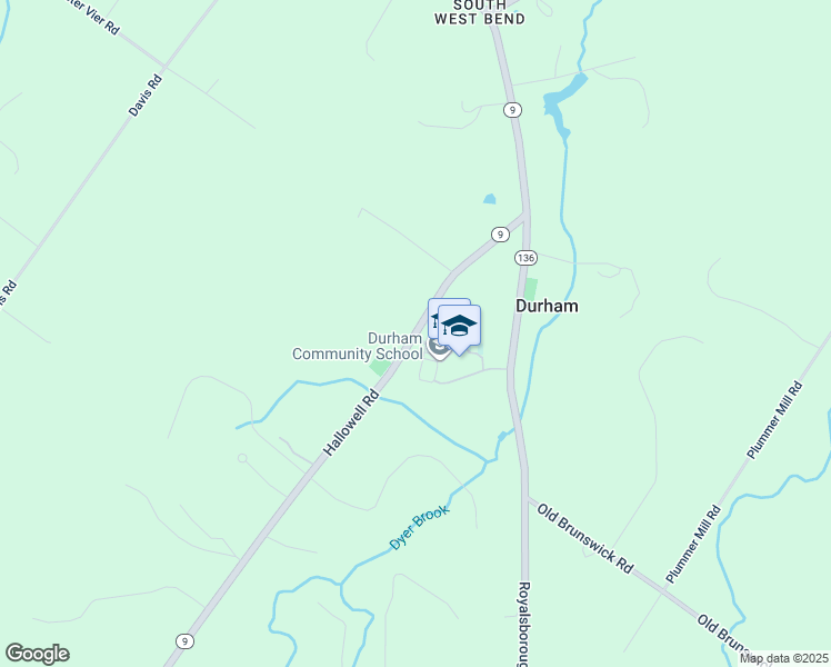 map of restaurants, bars, coffee shops, grocery stores, and more near 654 Hallowell Road in Durham