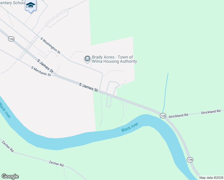 map of restaurants, bars, coffee shops, grocery stores, and more near 49 Norris Avenue in Carthage