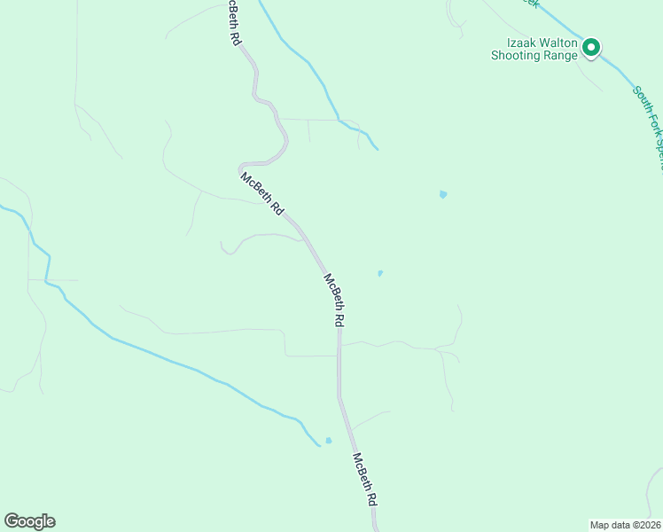 map of restaurants, bars, coffee shops, grocery stores, and more near 85111 McBeth Road in Eugene