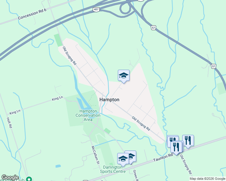 map of restaurants, bars, coffee shops, grocery stores, and more near 26 Ormiston Street in Haydon