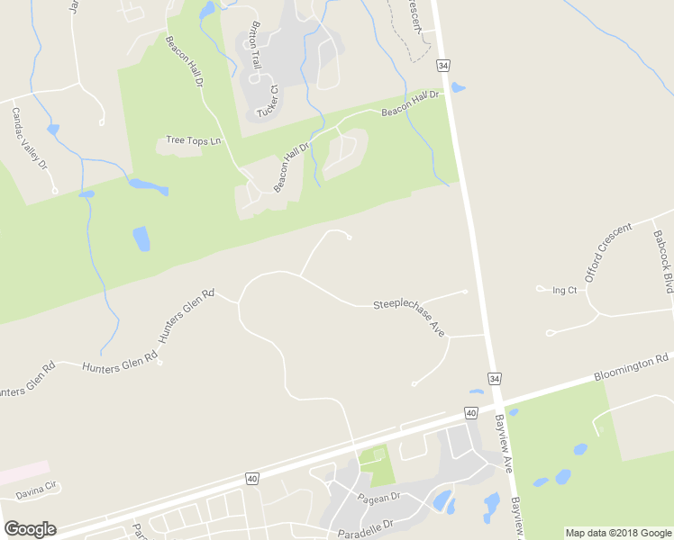 map of restaurants, bars, coffee shops, grocery stores, and more near 43 Steeplechase Avenue in Aurora