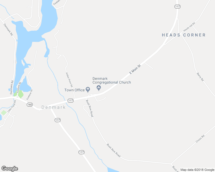 map of restaurants, bars, coffee shops, grocery stores, and more near 92 East Main Street in Denmark