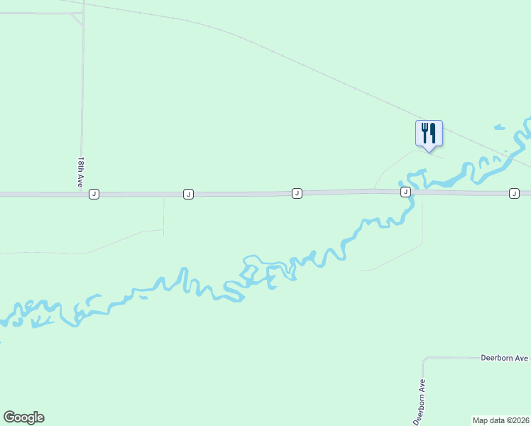 map of restaurants, bars, coffee shops, grocery stores, and more near 1745 County Road J in Friendship