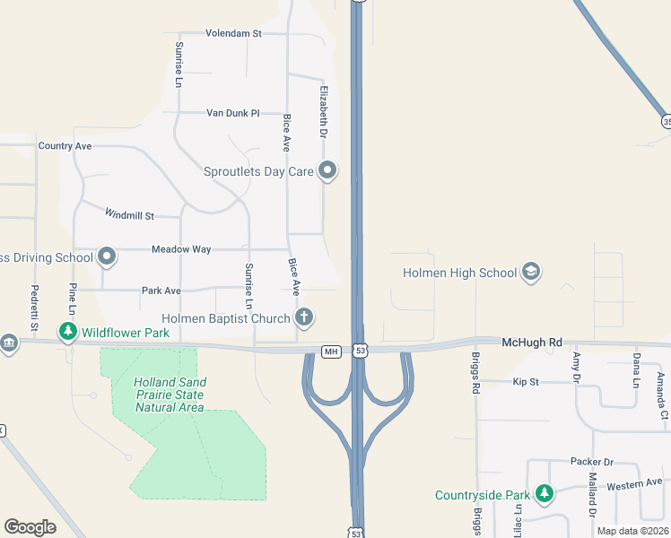 map of restaurants, bars, coffee shops, grocery stores, and more near W7636 James Street in Holmen