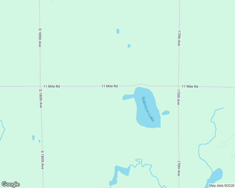map of restaurants, bars, coffee shops, grocery stores, and more near 17319 11 Mile Road in Le Roy