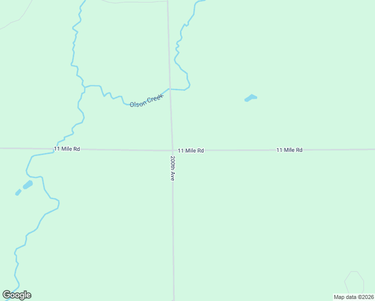 map of restaurants, bars, coffee shops, grocery stores, and more near 11 Mile Road in Osceola County