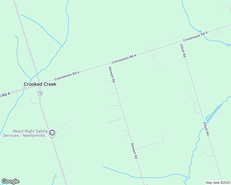 map of restaurants, bars, coffee shops, grocery stores, and more near 3750 Stewart Road in Newtonville