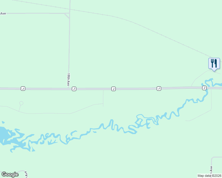 map of restaurants, bars, coffee shops, grocery stores, and more near 1745 County Road J in Friendship