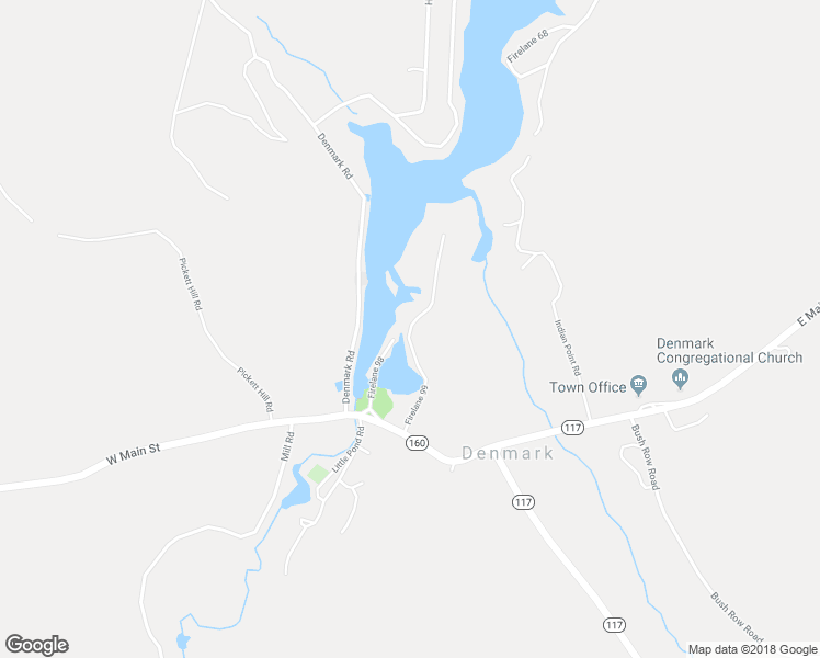 map of restaurants, bars, coffee shops, grocery stores, and more near Firelane 99 in Denmark