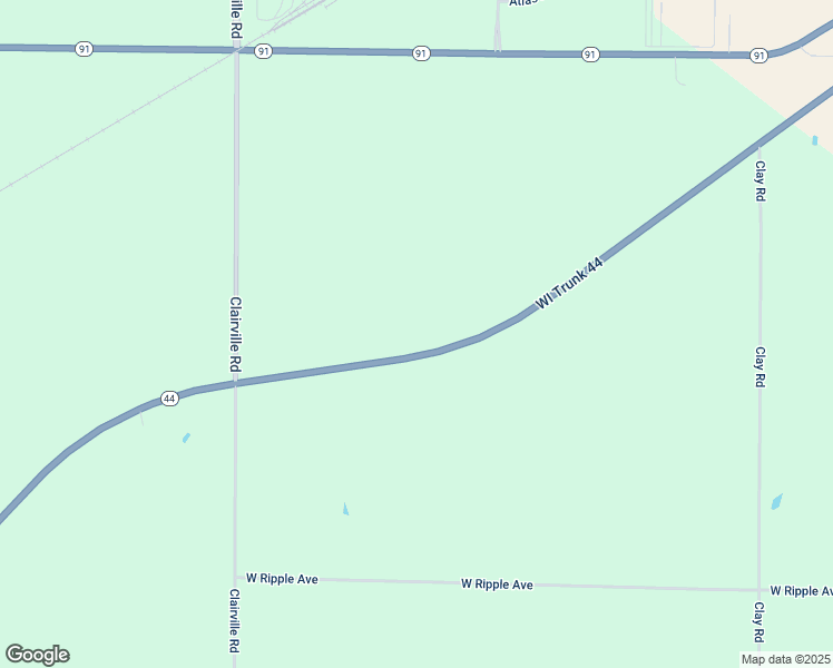 map of restaurants, bars, coffee shops, grocery stores, and more near 4416 Wisconsin 44 in Oshkosh