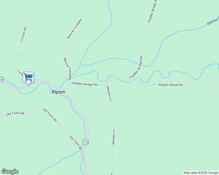 map of restaurants, bars, coffee shops, grocery stores, and more near 21 Murray Lane in Ripton