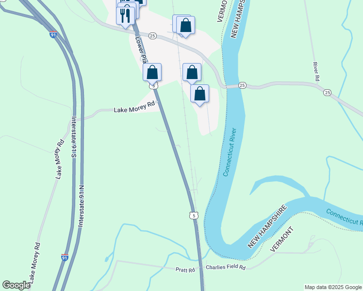 map of restaurants, bars, coffee shops, grocery stores, and more near 12 Huntington Terrace in Orange County