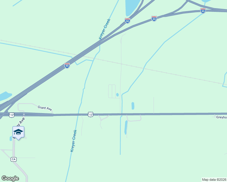map of restaurants, bars, coffee shops, grocery stores, and more near 13875 Graphite Road in Tomah