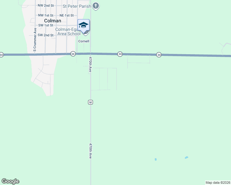 map of restaurants, bars, coffee shops, grocery stores, and more near 616 Wildwood Avenue in Colman