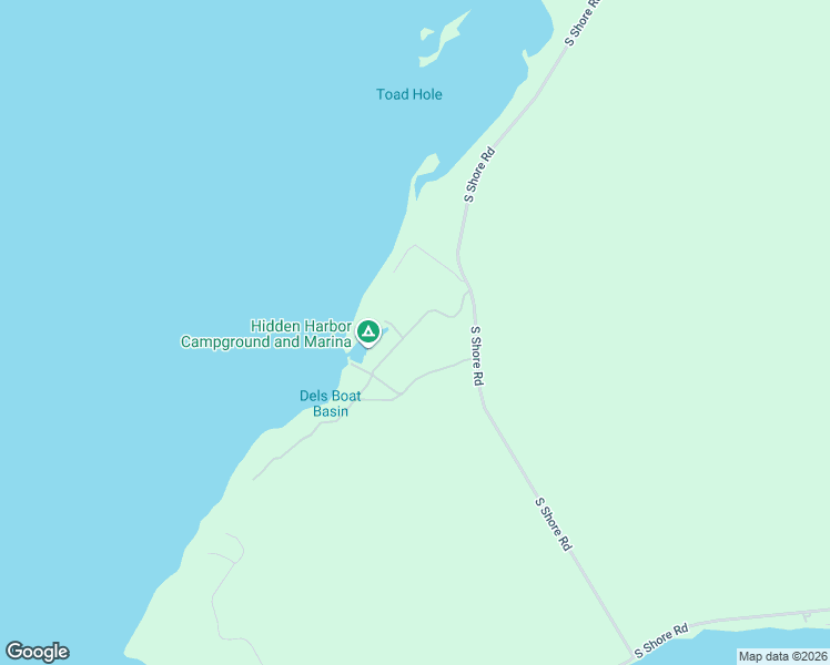 map of restaurants, bars, coffee shops, grocery stores, and more near Delgado Farm Ln in Three Mile Bay