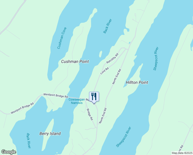 map of restaurants, bars, coffee shops, grocery stores, and more near 42 Lord Road in Westport