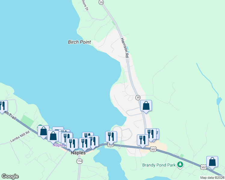 map of restaurants, bars, coffee shops, grocery stores, and more near 134 Fire Ln 93 in Naples