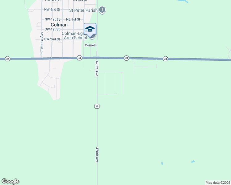 map of restaurants, bars, coffee shops, grocery stores, and more near 616 Wildwood Avenue in Colman
