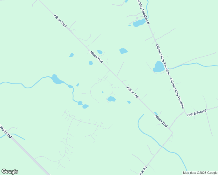 map of restaurants, bars, coffee shops, grocery stores, and more near 4 Tranquility Court in Caledon